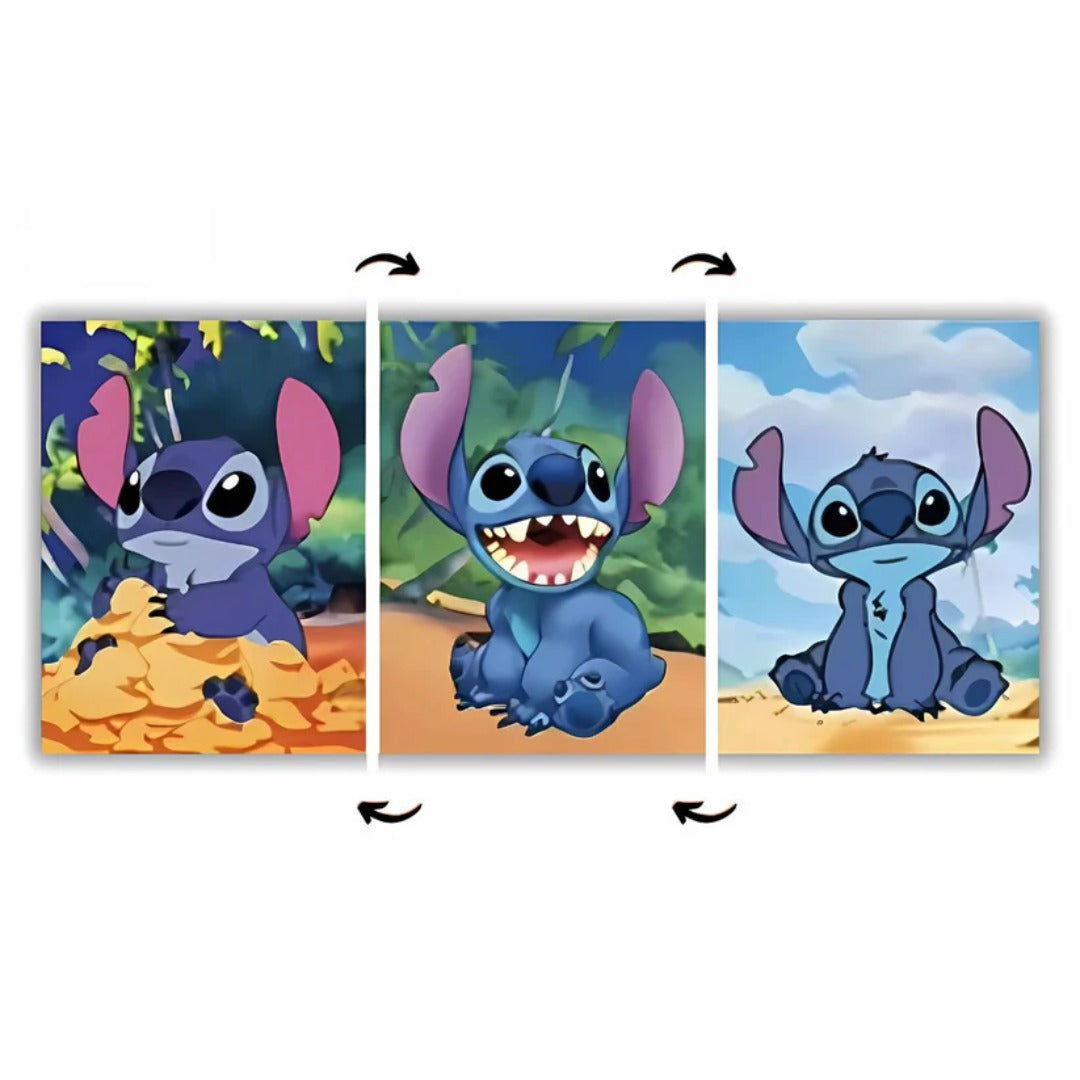Animated lenticular photo
